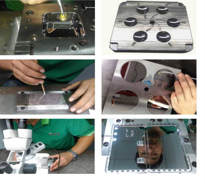 毅順塑膠模具拋光